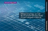 Planning and Environmental Management undergraduate brochure