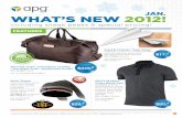 APG What's New - January 2012
