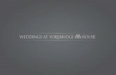 Yorebridge House Wedding Brochure