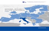 National Integrity System Assessment: Italy