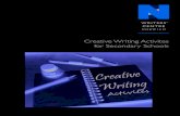 Secondary School Teachers' Resources: Creative Writing Activities