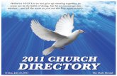 2011 Church Directory