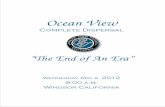 Ocean View Dispersal 2012