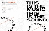 New York Philharmonic 2011-2012 Subscription Brochure