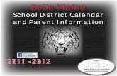 Belle Plaine 2011- 2012 School Calendar
