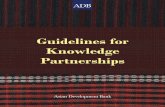 Guidelines for Knowledge Partnerships