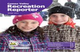 Comox Valley Recreation Reporter winter 2013