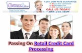 Retail Credit Card Processing