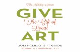 Studio & - 2012 Gift Guide