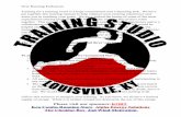 2015 Training Studio Run/Walk Manual
