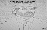 We dont surf issue one