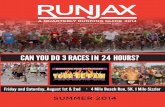 1st Place Sports RunJax Summer 2014