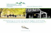 Minnesota Homeownership Center Annual Report 2011