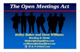 Open Meetings Law