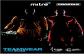 Mitre Prostar Teamwear Catalogue 2013/14