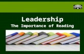 Leadership - The Importance of Reading