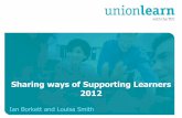 ULR Autumn Workshop - Supporting Learners