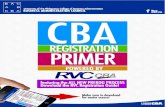 CBA Registration Primer