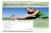 The Female Athlete: Strategies For Optimal Performance