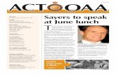 ACT OAA Newsletter, May 2010