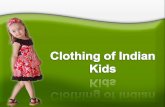 Different types of Indian kids clothing
