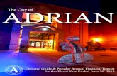 City of Adrian 2012 Citizens' Guide