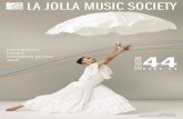 La Jolla Music Society Season 44 Brochure