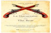 Yale Opera: La Navarraise and the Bear