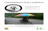 Chesterfield Cycle Campaign Autumn 2008 Newsletter