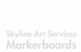 Skyline Art Services :: Markerboard Product Line