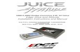 1998.5-2002 Dodge Cummins Edge Juice and Attitude Installation Instructions