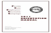 FSECC Employees Charitable Campaign manual