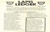 1981 Lapis Ledger February