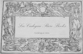 Leo Cadogan Rare Books, Catalogue nine