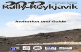 Rally Reykjavik 2012 Invitation and Guide