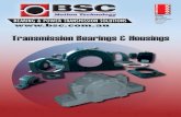 Transmission Bearings & Housing Catalogue