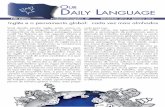 Our Daily Language