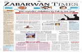 Zabarwan Times E-Paper English November 01