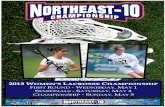 2013 Northeast-10 Women's Lacrosse Championship