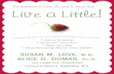 Live a Little! by Susan M. Love, M.D. - Excerpt
