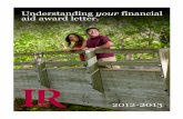 Understanding Your Financial Aid Award Letter 20120-2013