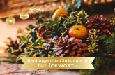 Recharge this Christmas at The Ickworth