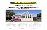 Alton Victorian greenhouse instructions