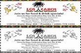 Coupons - Los Cabos