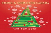 SImon & Schuster Canada - Holiday Catalogue 2013