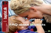 FAQ about the Baptists in Denmark