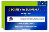 GEODESY in SLOVENIA