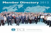 TCI Member Directory 2012