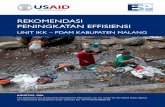 06 Rekomendasi Peningkatan effisiensi IKK PDAM Kab. Malang FINAL