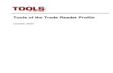 Tools of the Trade Reader Profile- 2009
